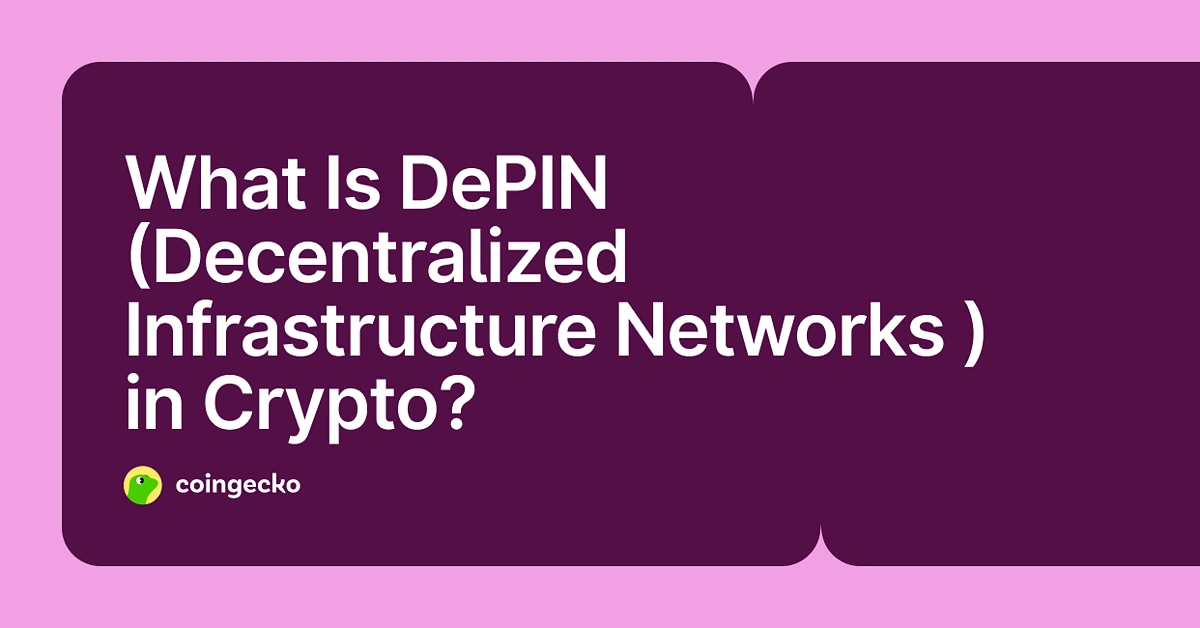 What is DePIN crypto