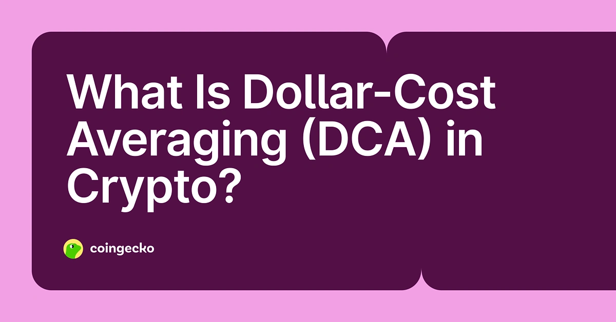 How to DCA crypto