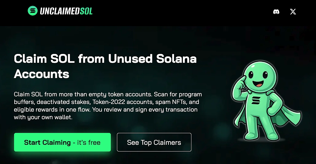 Unclaimed SOL
