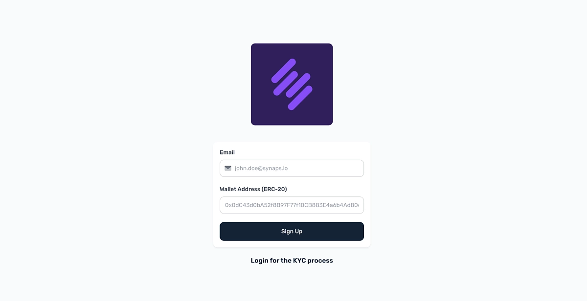 KYC process for Solv