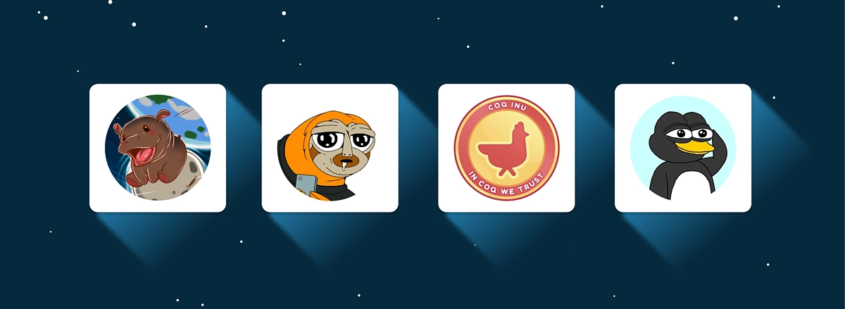 moodeng, slerf, coq, peng memecoins