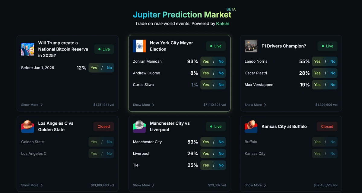 jupiter prediction markets