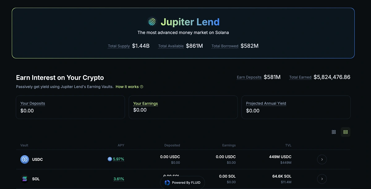 jupiter lend