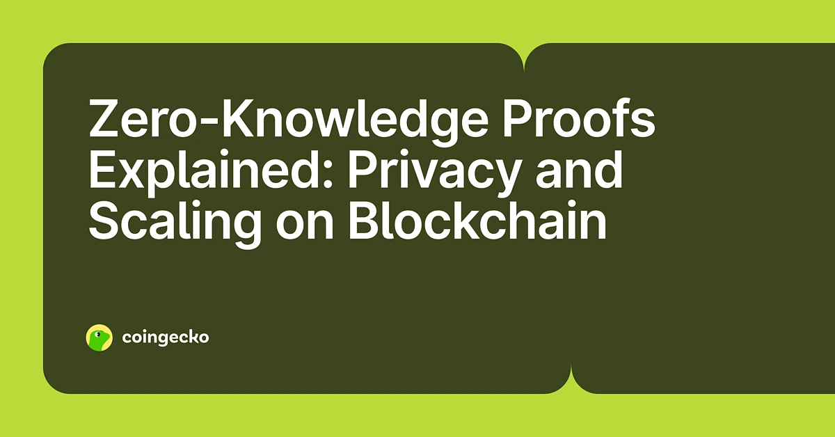 What are Zero Knowledge Proofs and zk rollups