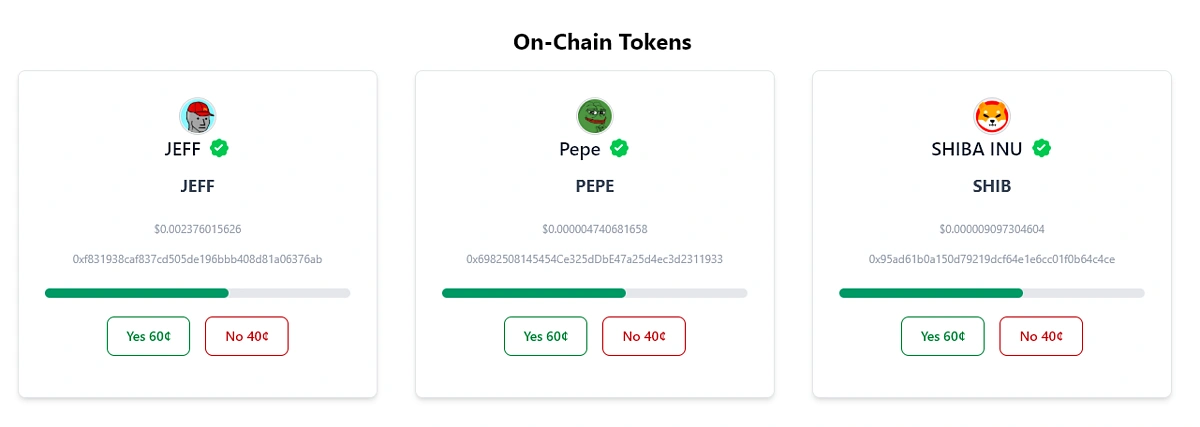 onchain tokens