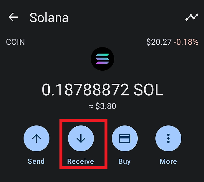 Receive crypto from exchanges on Trust Wallet