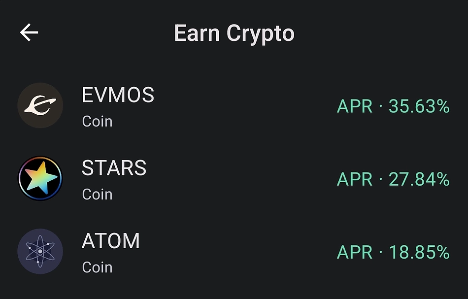 Stake Crypto on Trust Wallet