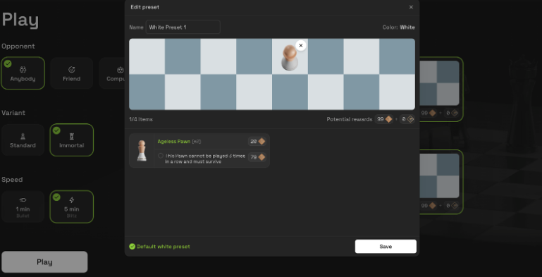 How to Play Immortal Game