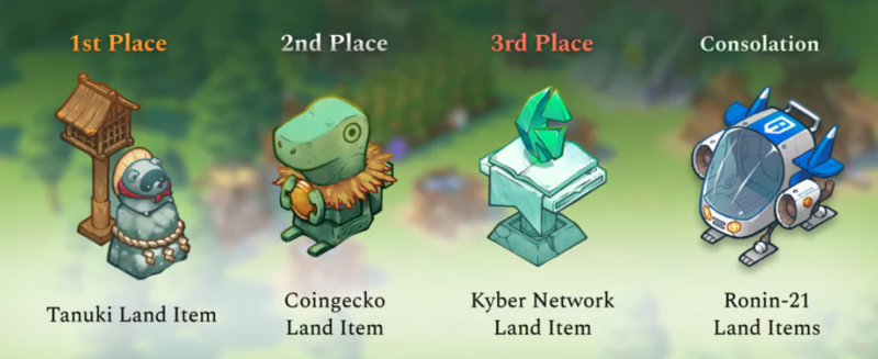 Axie Plot Design prizes
