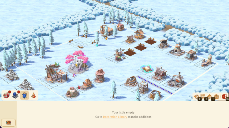 Add decorations on Axie Homeland