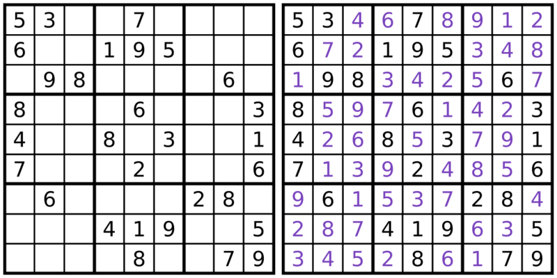 sudoku analogy for zk
